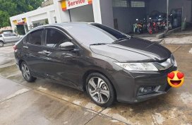 Black Honda City 2015 at 55000 km for sale 