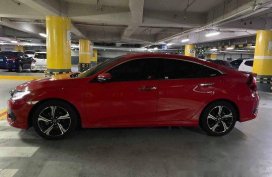 Red Honda Civic 2017 for sale 