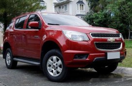 Selling Red Chevrolet Trailblazer 2014 Automatic Diesel 