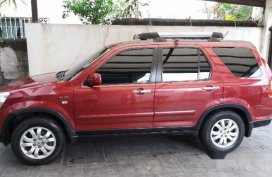 Red Honda Cr-V 2006 for sale 