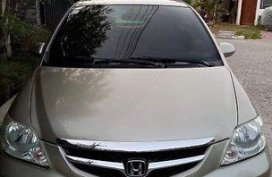 Grey Honda City 2007 at 77000 km for sale