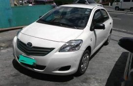 Used White Toyota Vios 2012 Manual Gasoline for sale in San Mateo