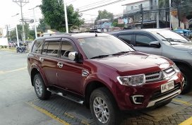 Used Maroon Mitsubishi Montero 2014 for sale in Manila