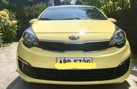 Selling Used Kia Rio 2015 Sedan at 55000 km 