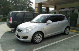 Sell Silver 2014 Suzuki Swift Manual Gasoline at 68000 km 