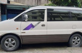 White Hyundai Starex 2004 Automatic Diesel for sale