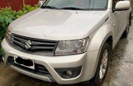 Silver Suzuki Grand Vitara 2014 Automatic Gasoline for sale 