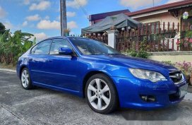 Selling Blue Subaru Legacy 2008 Automatic Gasoline 