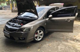 Red Honda Civic 2009 for sale in Plaridel