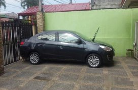 Sell Black 2015 Mitsubishi Mirage G4 at 45000 km
