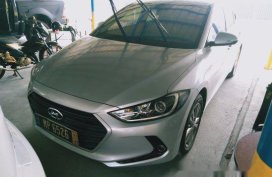 Silver Hyundai Elantra 2016 for sale in Quezon City 