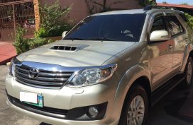 Used Toyota Fortuner 2013 for sale in Biñan