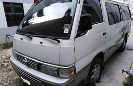 White Nissan Urvan 2012 at 81000 km for sale