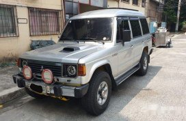 Silver Mitsubishi Pajero 1989 for sale in Manila 