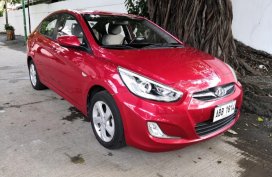 Sell Red 2014 Hyundai Accent in Makati 