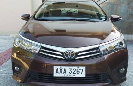 Toyota Corolla Altis 2015 at 80000 km for sale 