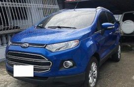 Blue Ford Ecosport 2018 at 10990 km for sale  