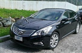 Black Hyundai Azera 2013 at 83000 km for sale