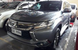 Selling Grey Mitsubishi Montero Sport 2016 Automatic Gasoline 
