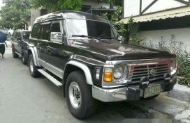 Selling Black Nissan Patrol 1996 Manual Diesel at 140000 km 