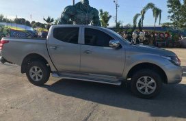 Silver Mitsubishi Strada 2018 Manual Diesel for sale
