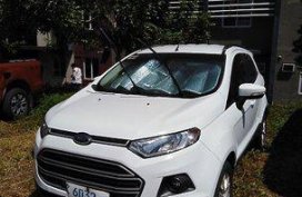White Ford Ecosport 2016 at 9000 km for sale