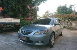 Selling Grey Mazda 3 2007 at 120000 km 