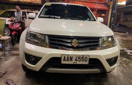 White Suzuki Grand Vitara 2014 Automatic Gasoline for sale 