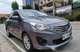 Selling Grey Mitsubishi Mirage G4 2018 Automatic Gasoline at 8000 km 