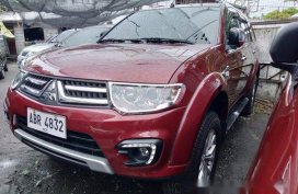 Sell Red 2015 Mitsubishi Montero sport in Quezon City