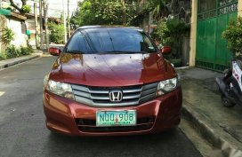 Red 2009 Honda City at 71000 km for sale 