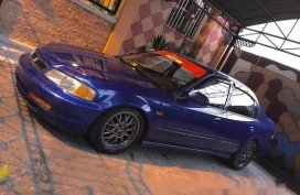 Selling Blue Honda Civic 1996 at 100000 km