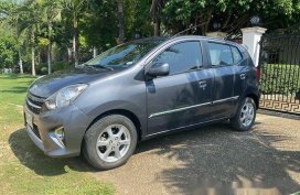 Grey Toyota Wigo 2015 at 20740 km for sale in Panglao