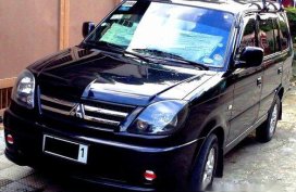 Black Mitsubishi Adventure 2010 Manual Diesel for sale 