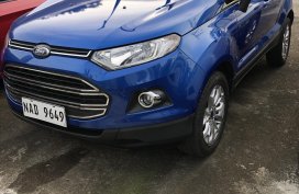 2017 Ford Ecosport Titanium Automatic Blue