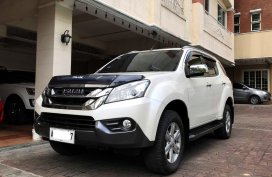 2016 Isuzu MU-X LSA Automatic Top of the Line Pearl White Low MIleage!