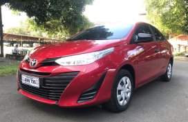 Red 2019 Toyota Vios 1.3J manual