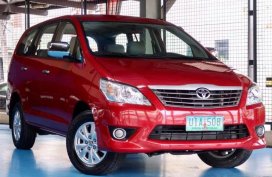 2012 Toyota Innova for sale in Quezon City 