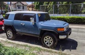Blue Toyota Fj Cruiser 2017 at 14000 km for sale