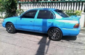 Blue Toyota Corolla 1992 Manual Gasoline for sale 