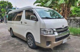 White Toyota Hiace 2014 for sale in Cavite