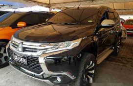 Black Mitsubishi Montero Sport 2016 at 34000 km for sale