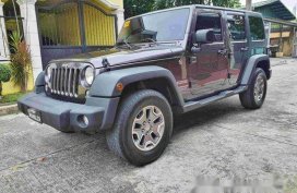Grey Jeep Wrangler 2017 for sale in Cavite