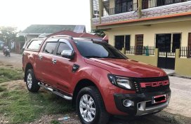 Ford Ranger Wildtrak 4x4 2015 3.2L w/ Canopy