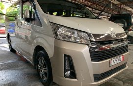 Pearlwhite Toyota Hiace 2019 for sale in Quezon City 