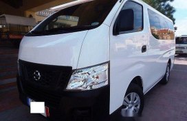 Sell White 2015 Nissan Urvan Manual Diesel at 32000 km 