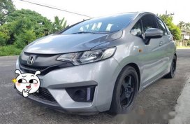 Silver Honda Jazz 2017 for sale in Quezon City
