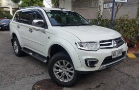 White Mitsubishi Montero Sport 2015 at 110000 km for sale 