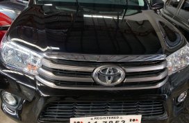 Black Toyota Hilux 2018 for sale in Quezon City