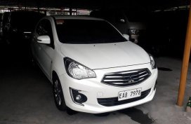 Selling White Mitsubishi Mirage G4 2018 Automatic Gasoline at 10033 km 